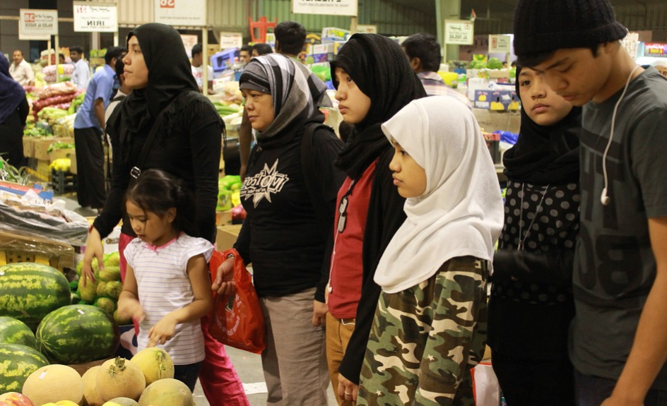 family shopping